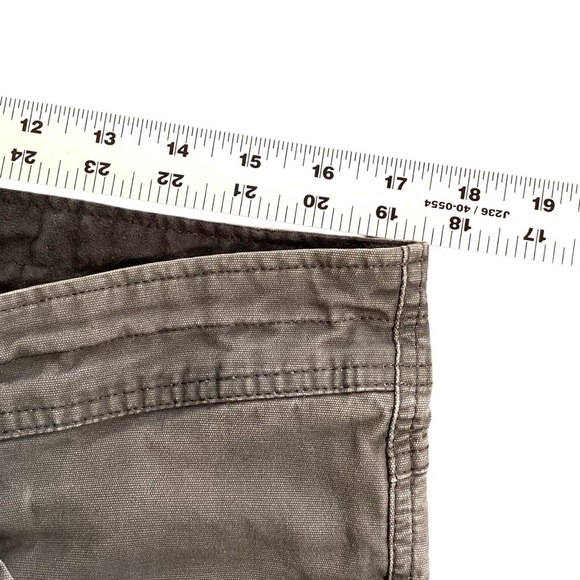 Kuhl Men’s Kanvus Jeans Grey Color Style 5114 36x29 Outdoor Work Patina Dye - Picture 5 of 13